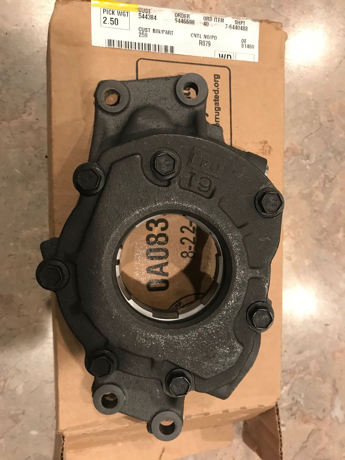 FS (For Sale) Che Trunnion Kit an Melling Oil Pump CorvetteForum