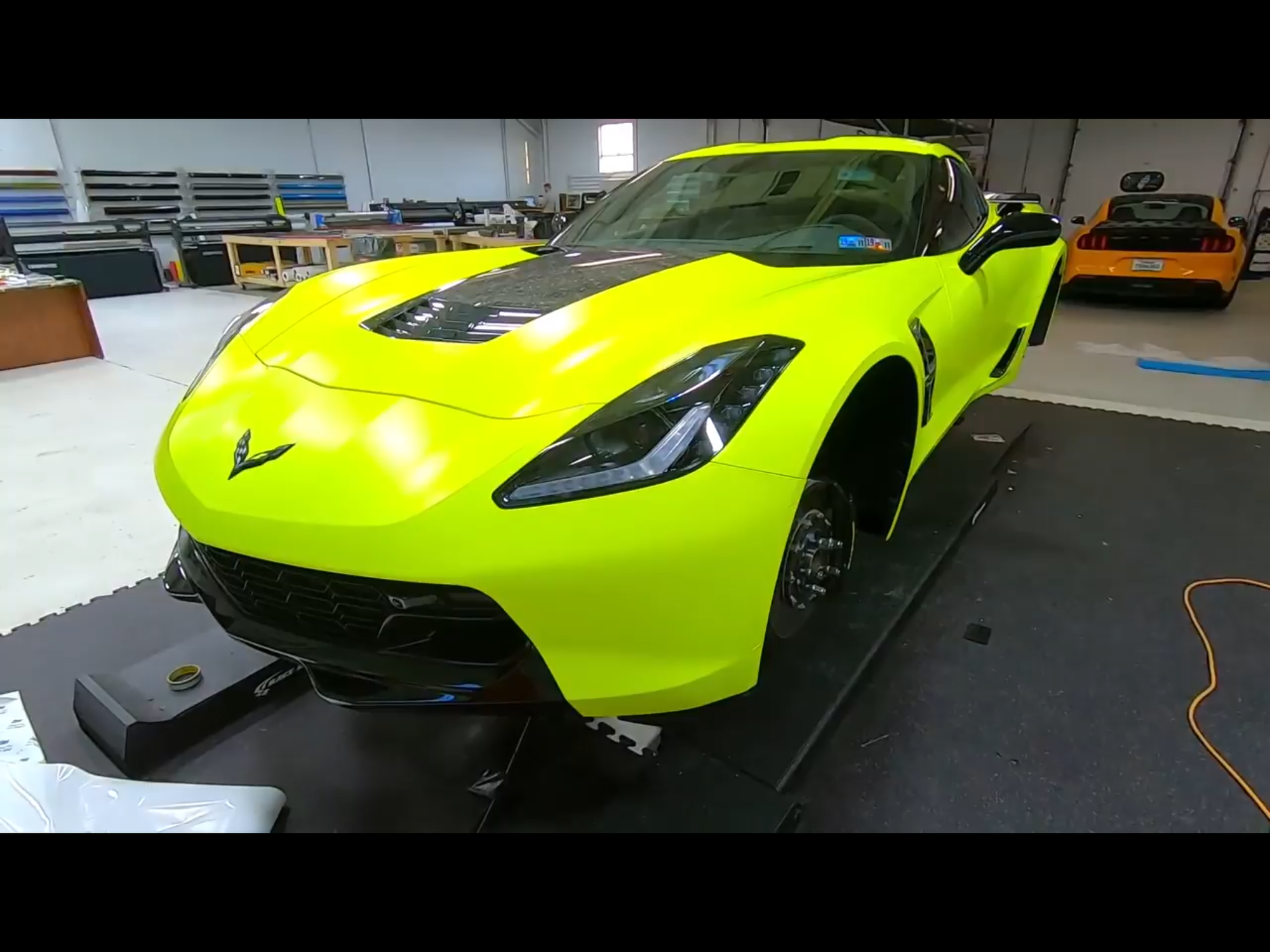 Highlighter yellow...I may need to get mine wrapped CorvetteForum