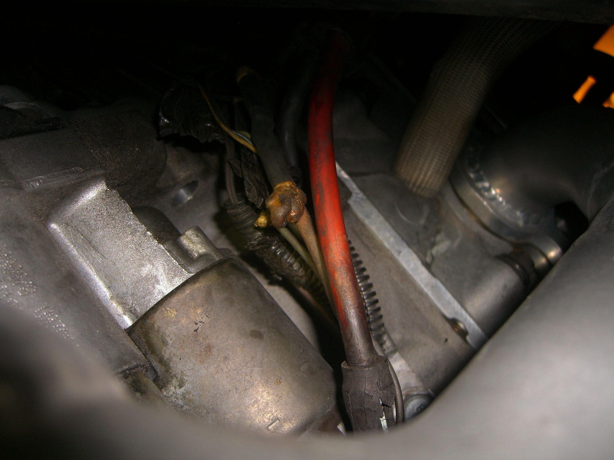 Does this starter wire look normal or burned? CorvetteForum