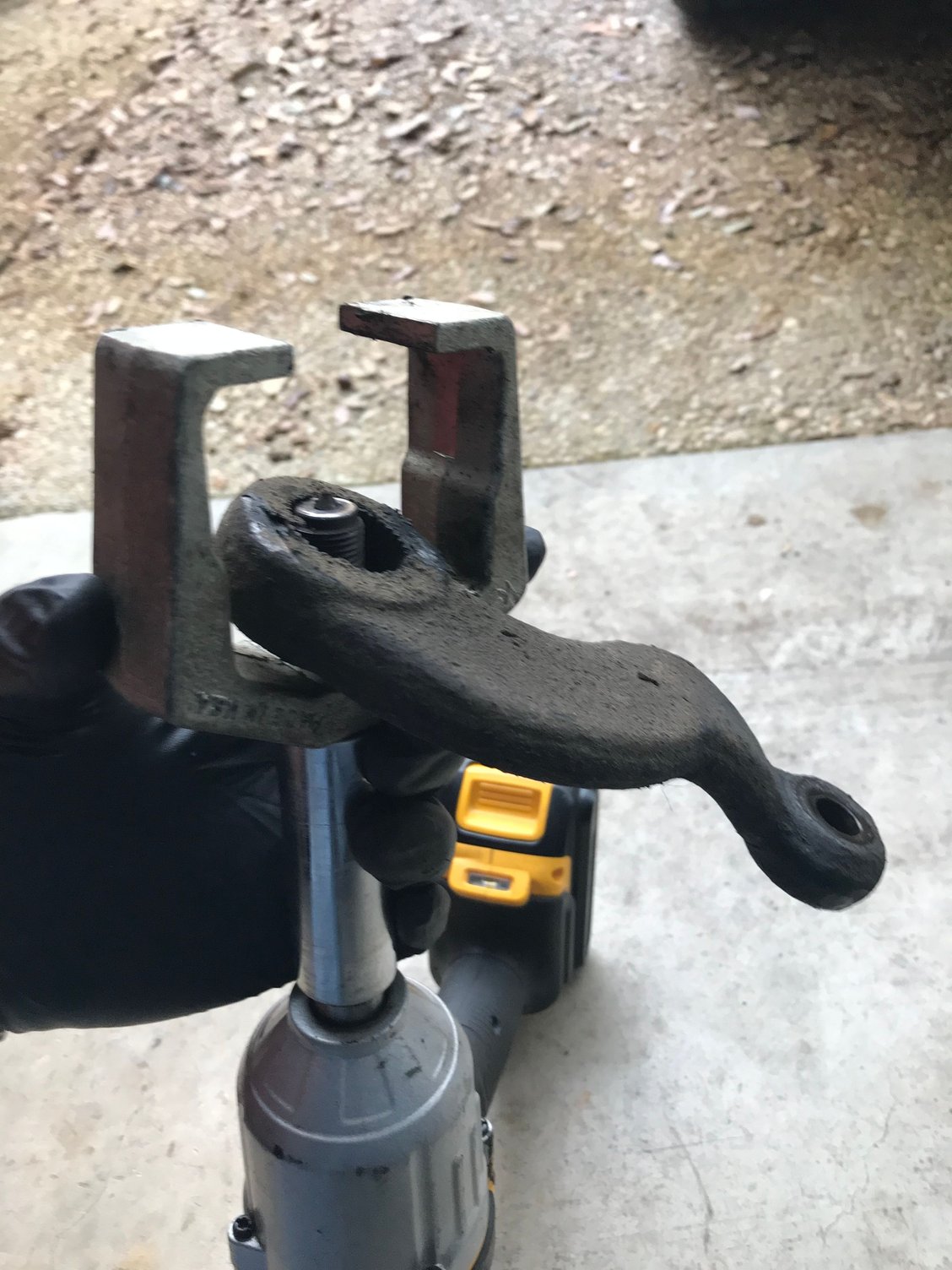 1961 C1 Pitman Arm Steering Box removal CorvetteForum Chevrolet