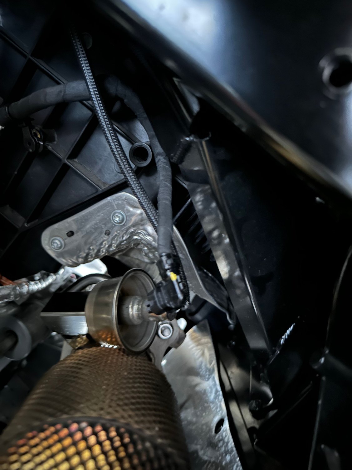 High flow cats installed now have service keyless start system msg