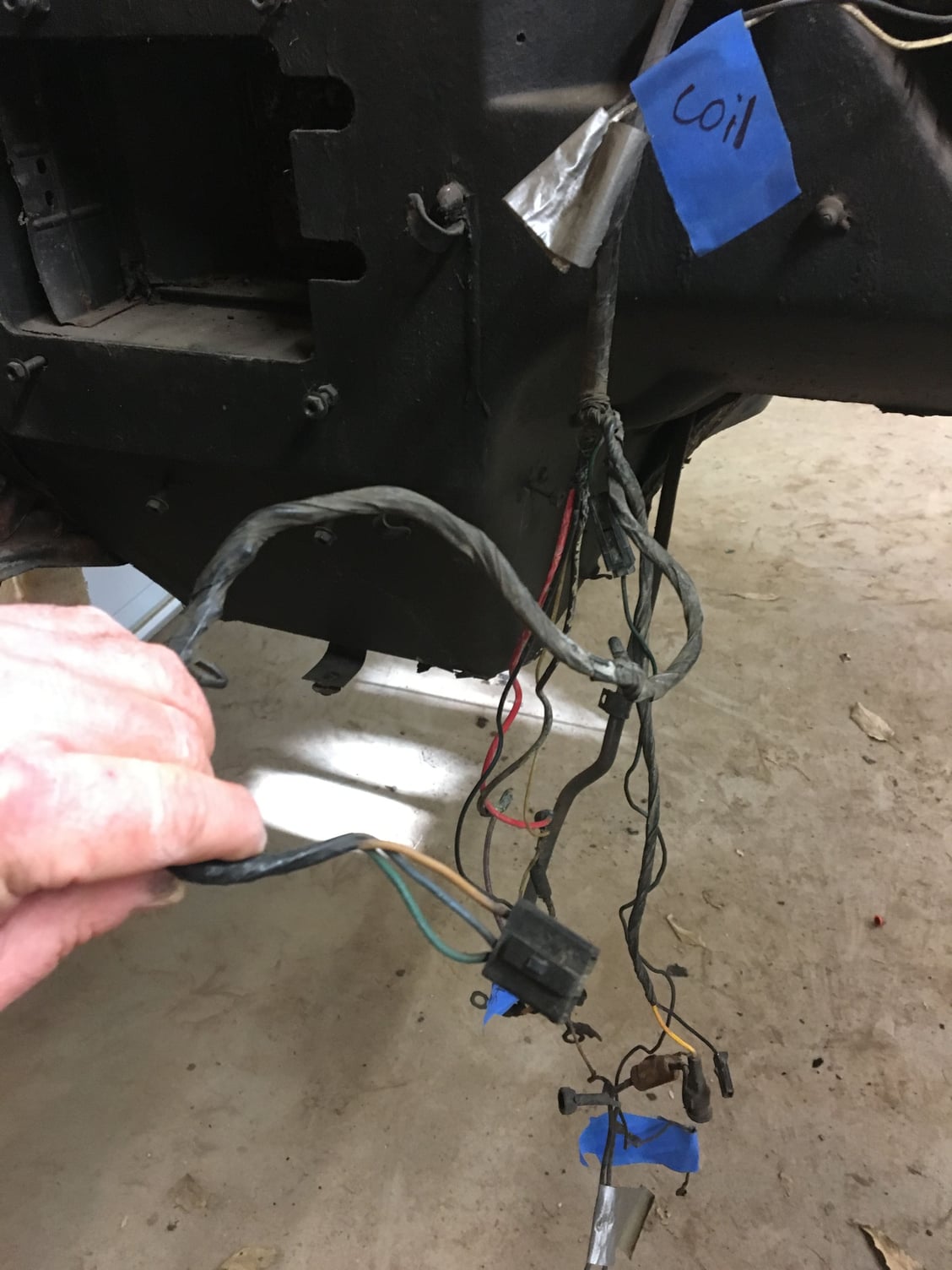 1973 wiring - what does this connector go to - CorvetteForum