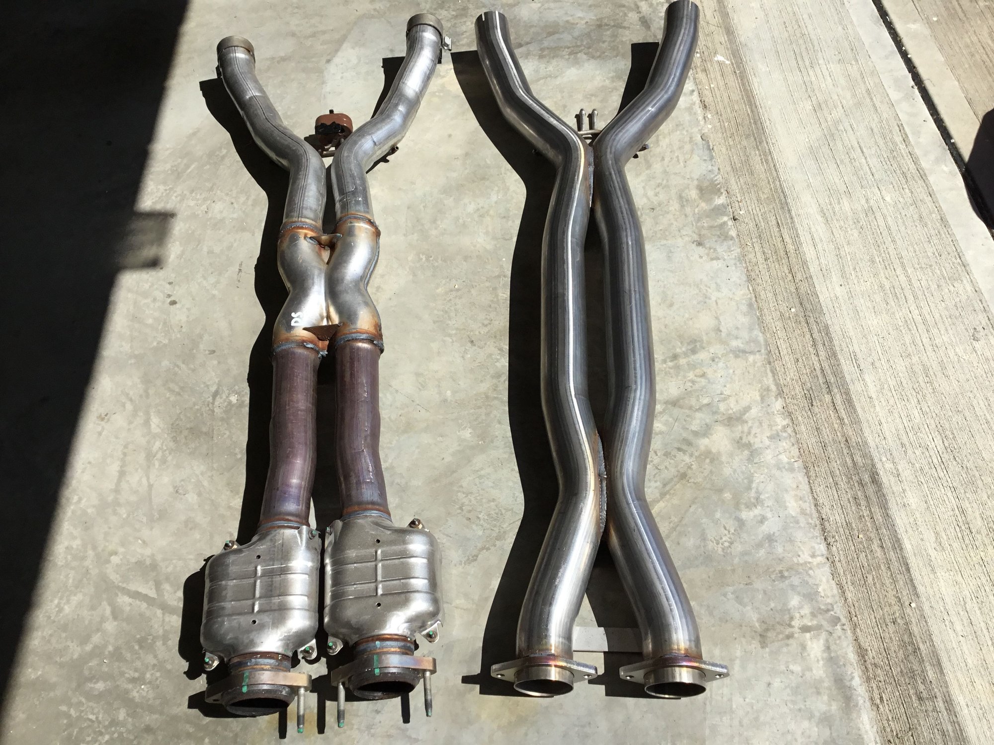 Gutted cats X pipe vs Borla catless X pipe? CorvetteForum Chevrolet