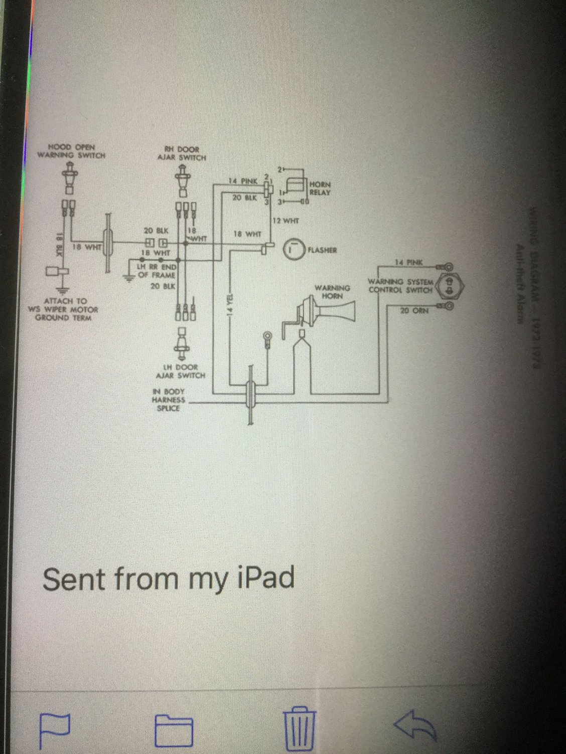 1972 Anti-Theft (Alarm) System - CorvetteForum - Chevrolet Corvette