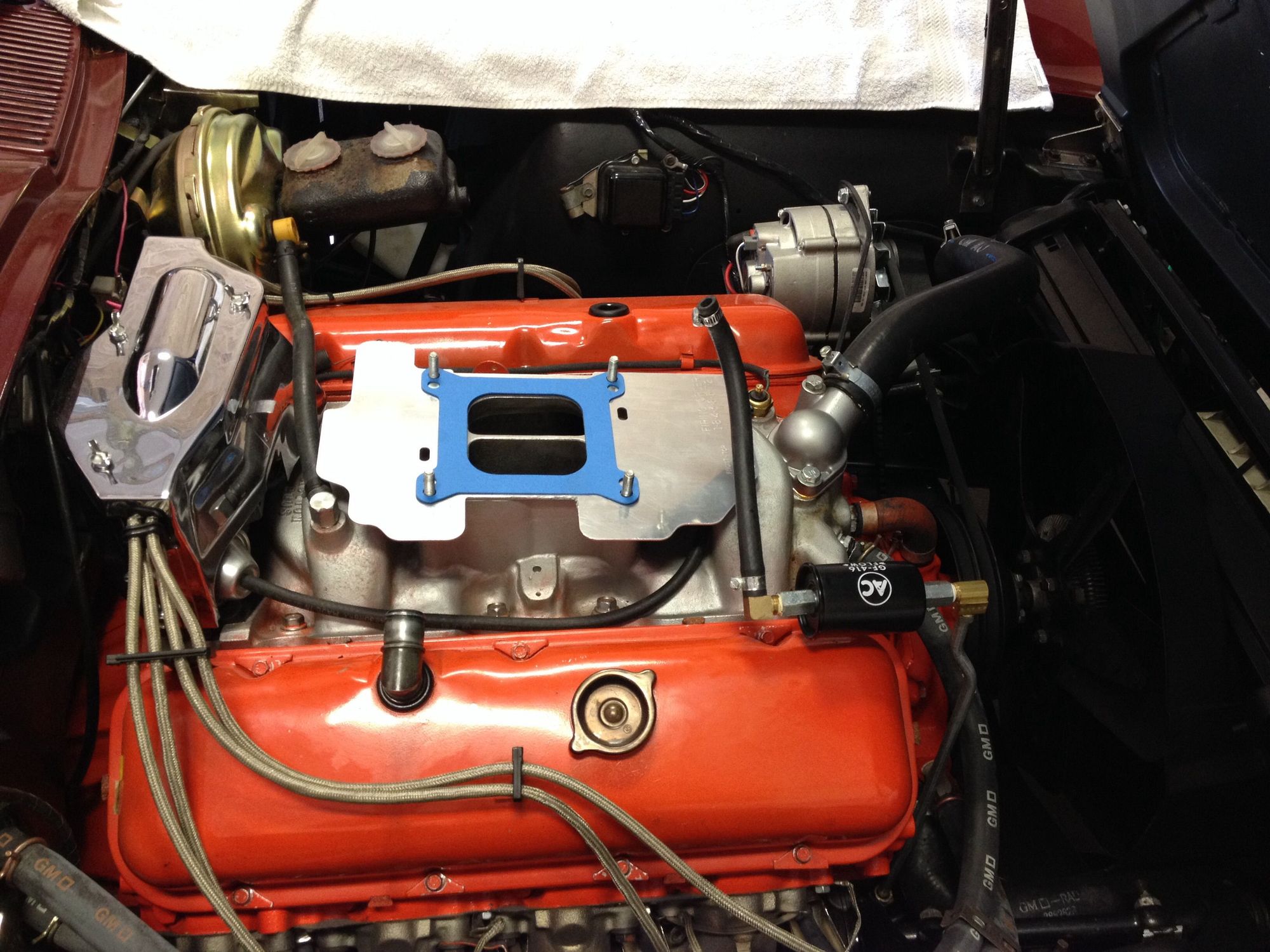 Carburetor heat shield installation to combat heat soak and percolation