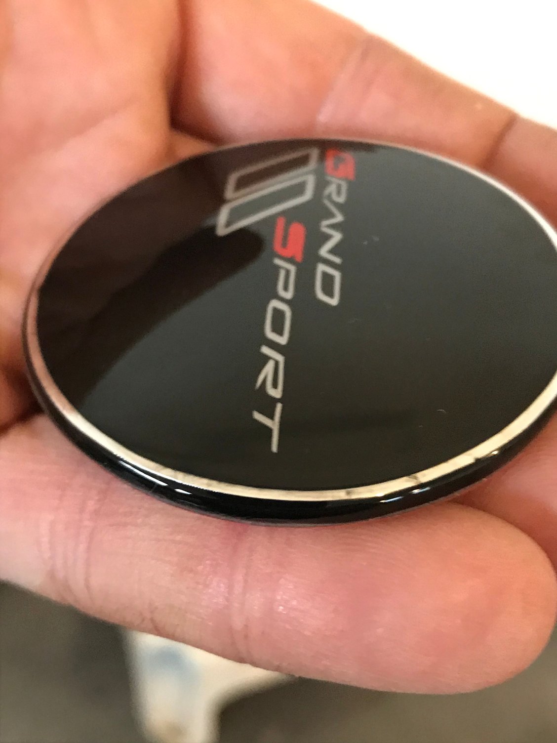 FS (For Sale) GS Steering Wheel Emblem CorvetteForum Chevrolet