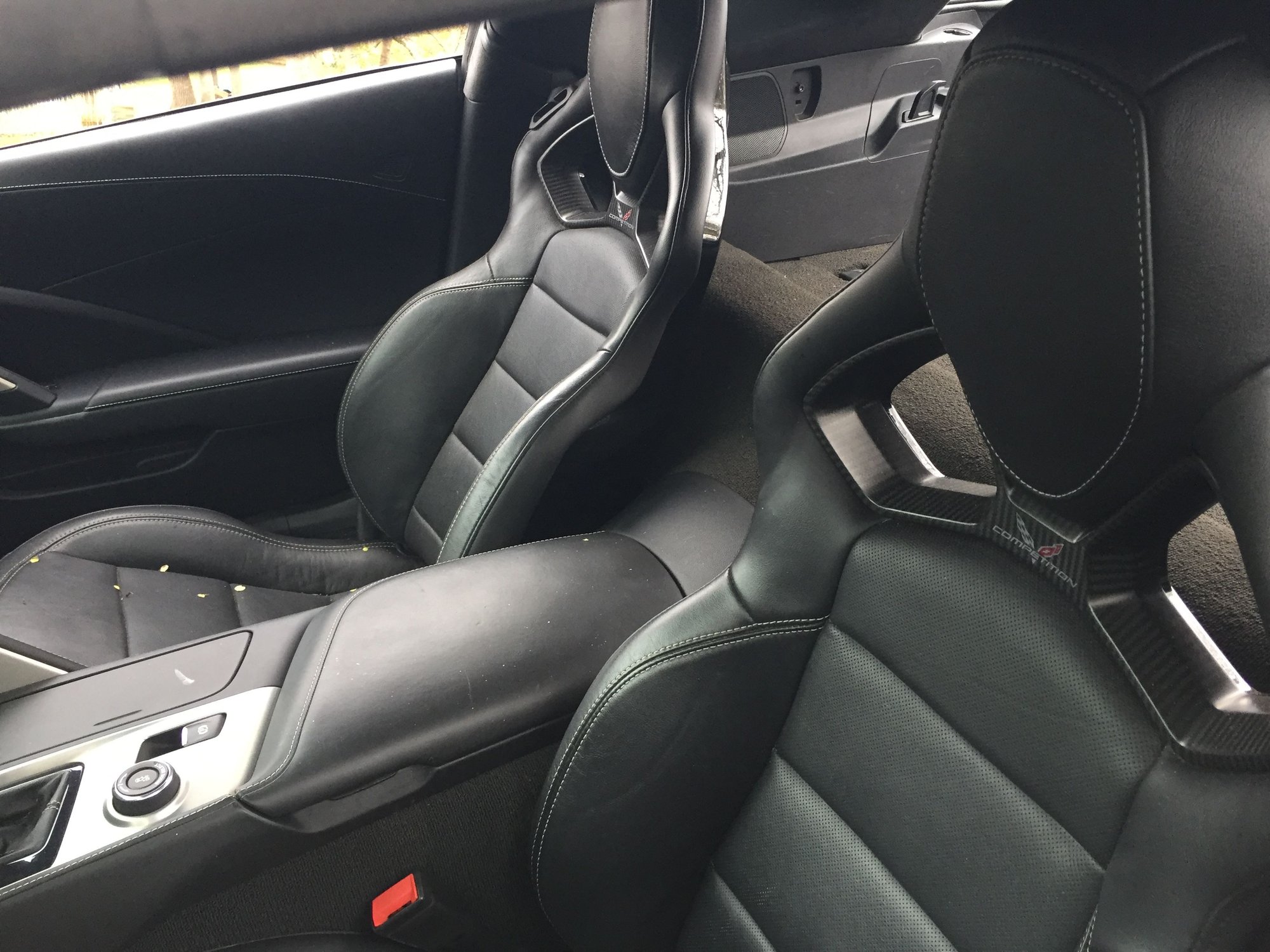 FS (For Sale) Pair of OEM GM Competition Carbon Fiber Back Racing Seats