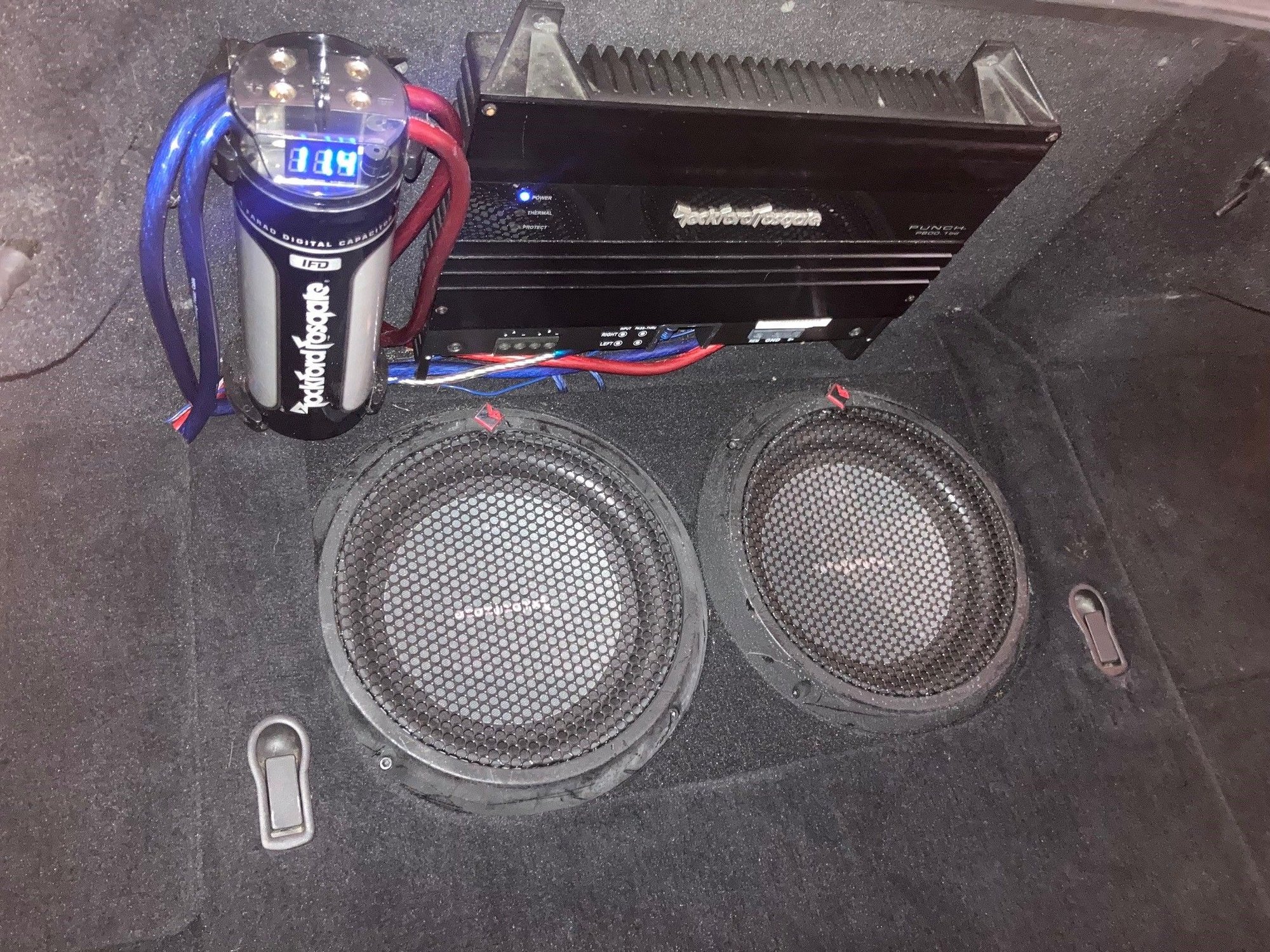 FS (For Sale) Rockford Fosgate Punch amp, speaker box and head unit CorvetteForum Chevrolet