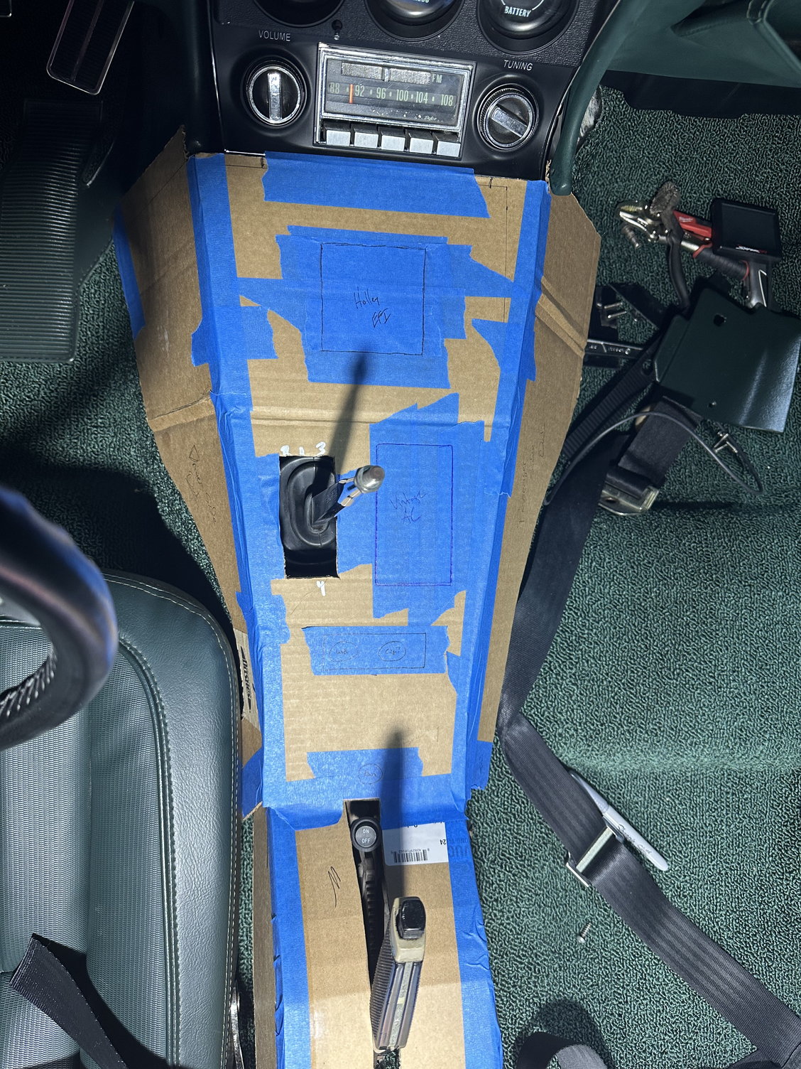 make your own center console