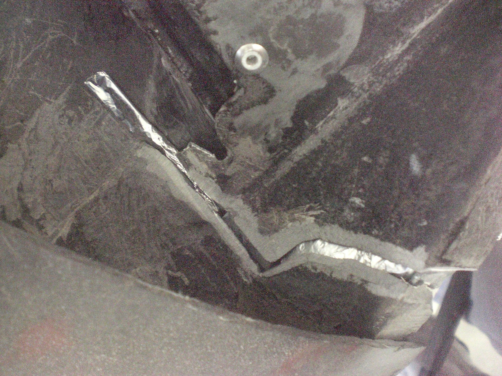 Edges of the cut were beveled before the VPA was added