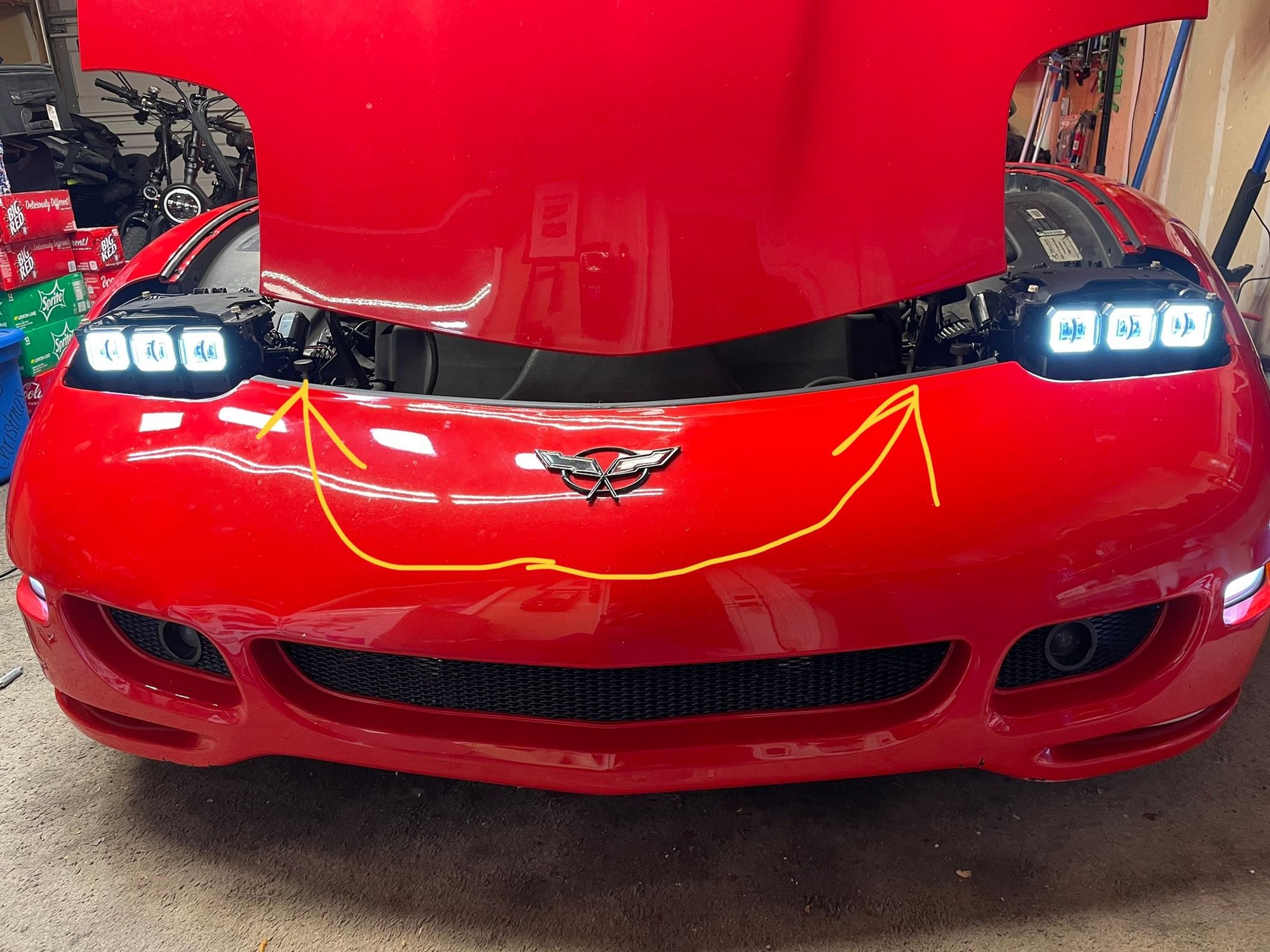 C5 Front Grill Installation CorvetteForum Chevrolet Corvette Forum