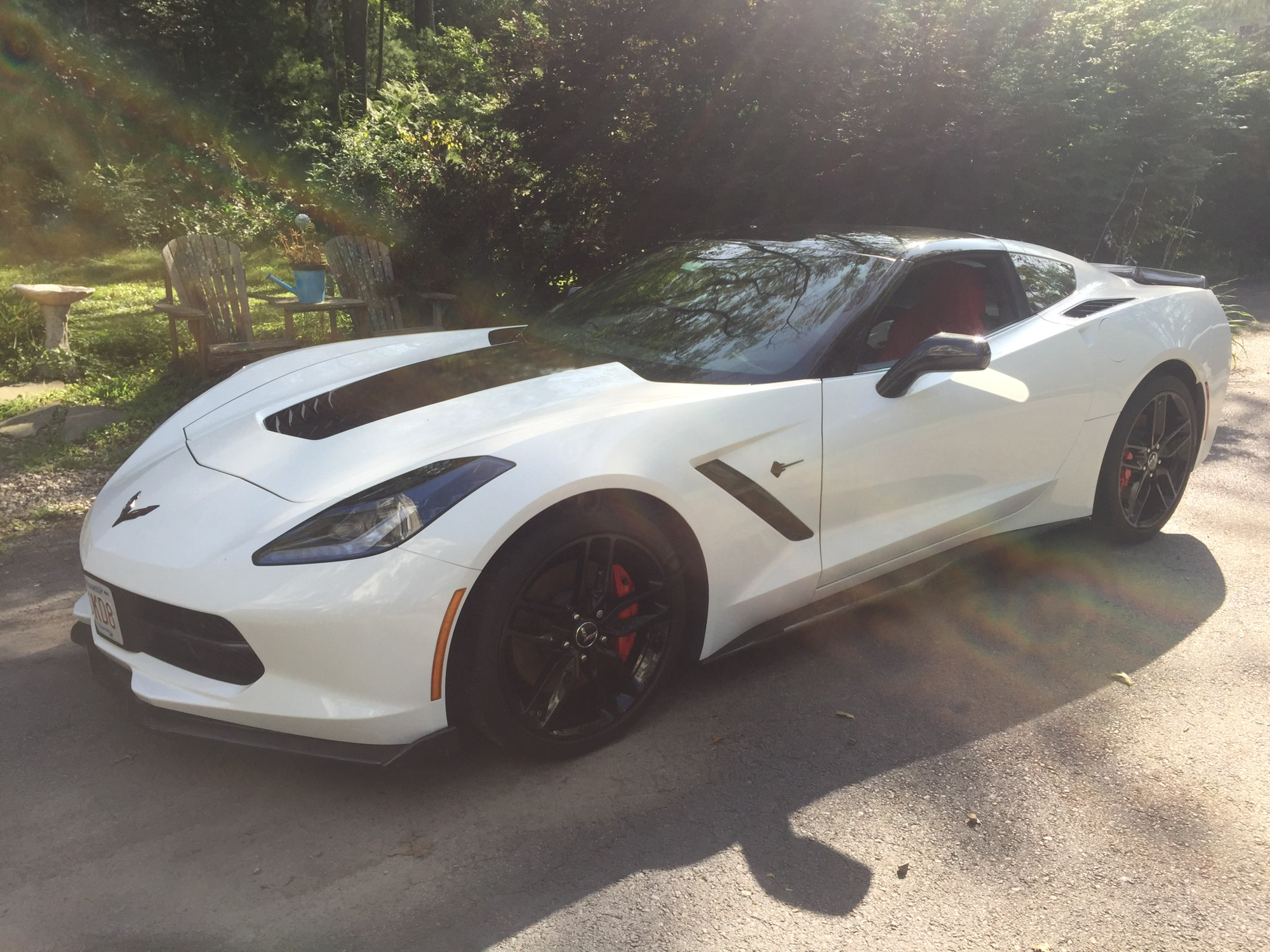 Fs For Sale 2014 C7 Z51 Coupe M7 Arctic White Red