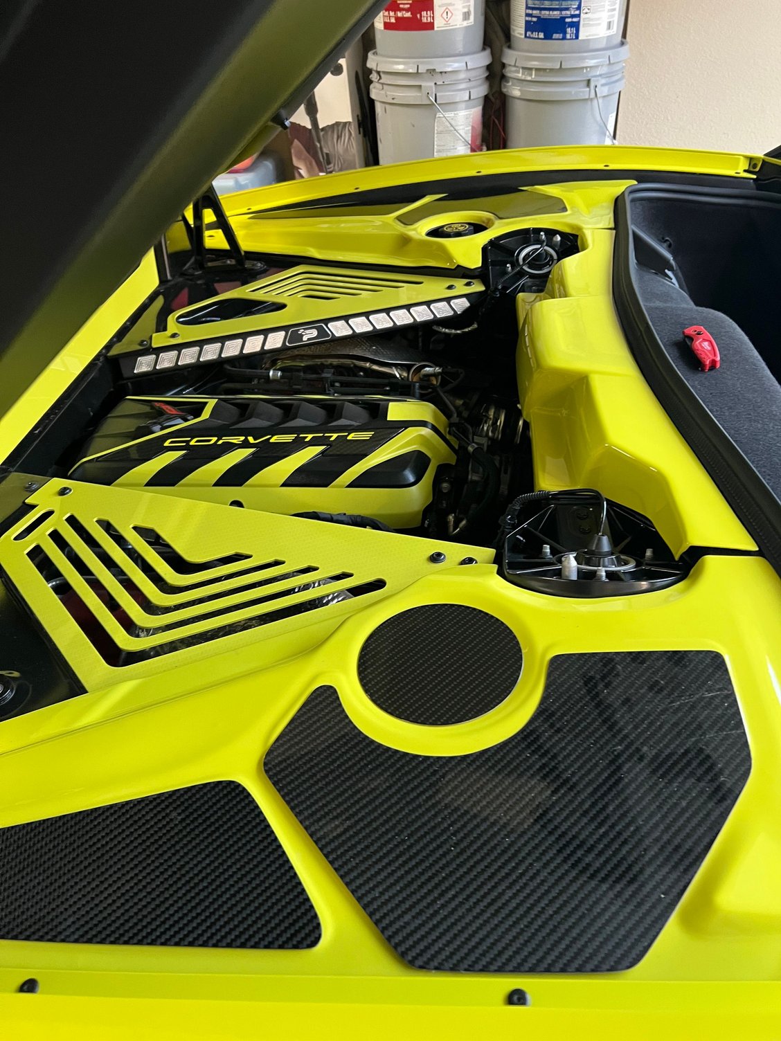 2023 Corvette C8 engine bay hard plastics - CorvetteForum