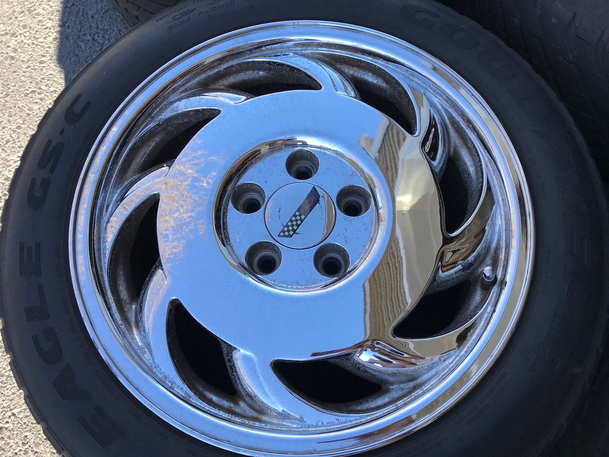 FS (For Sale) SOLD! C4 Sawblades, wheels and tires CorvetteForum