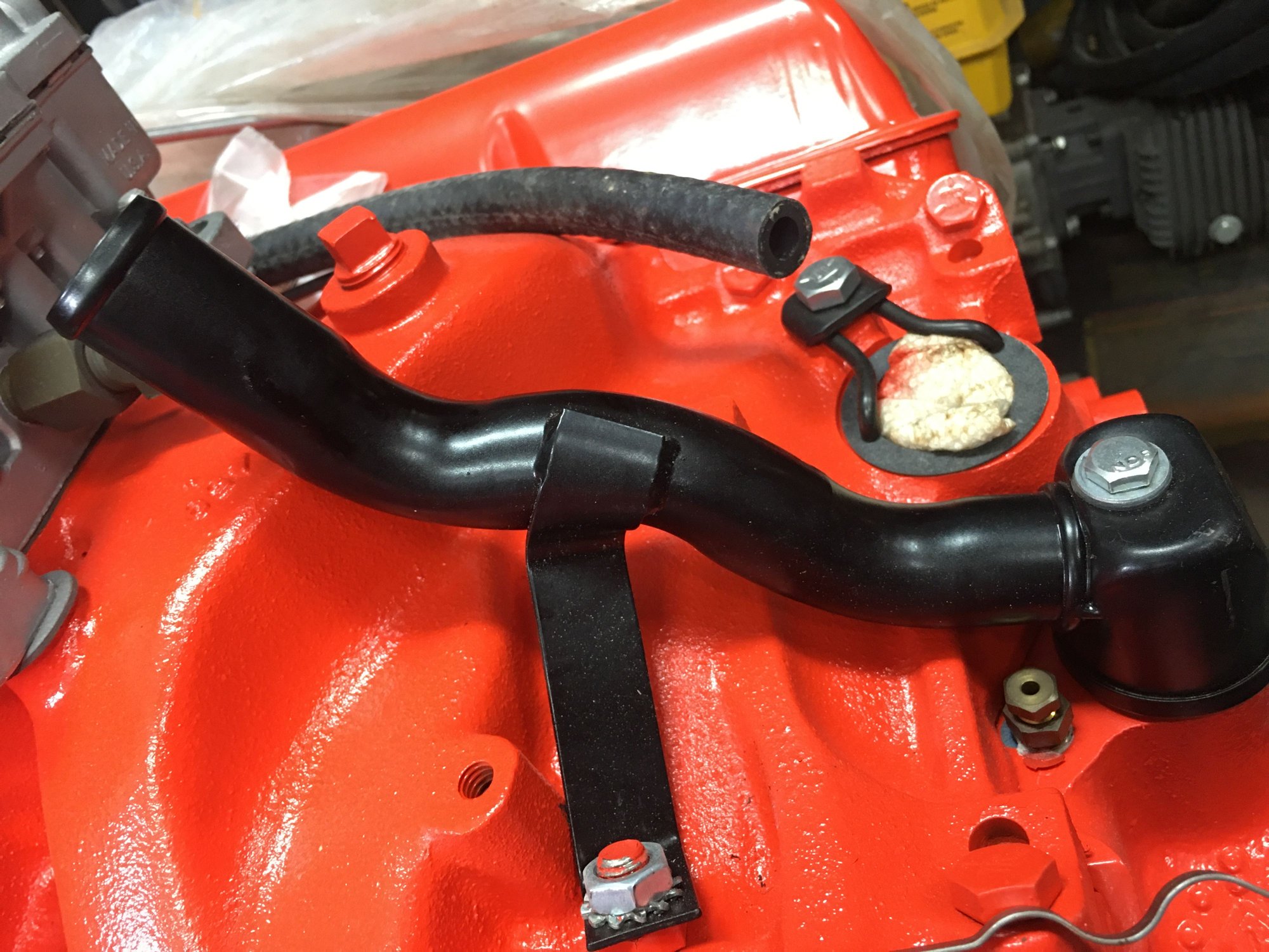 1965 327/300hp crankcase vent tube air cleaner issue CorvetteForum