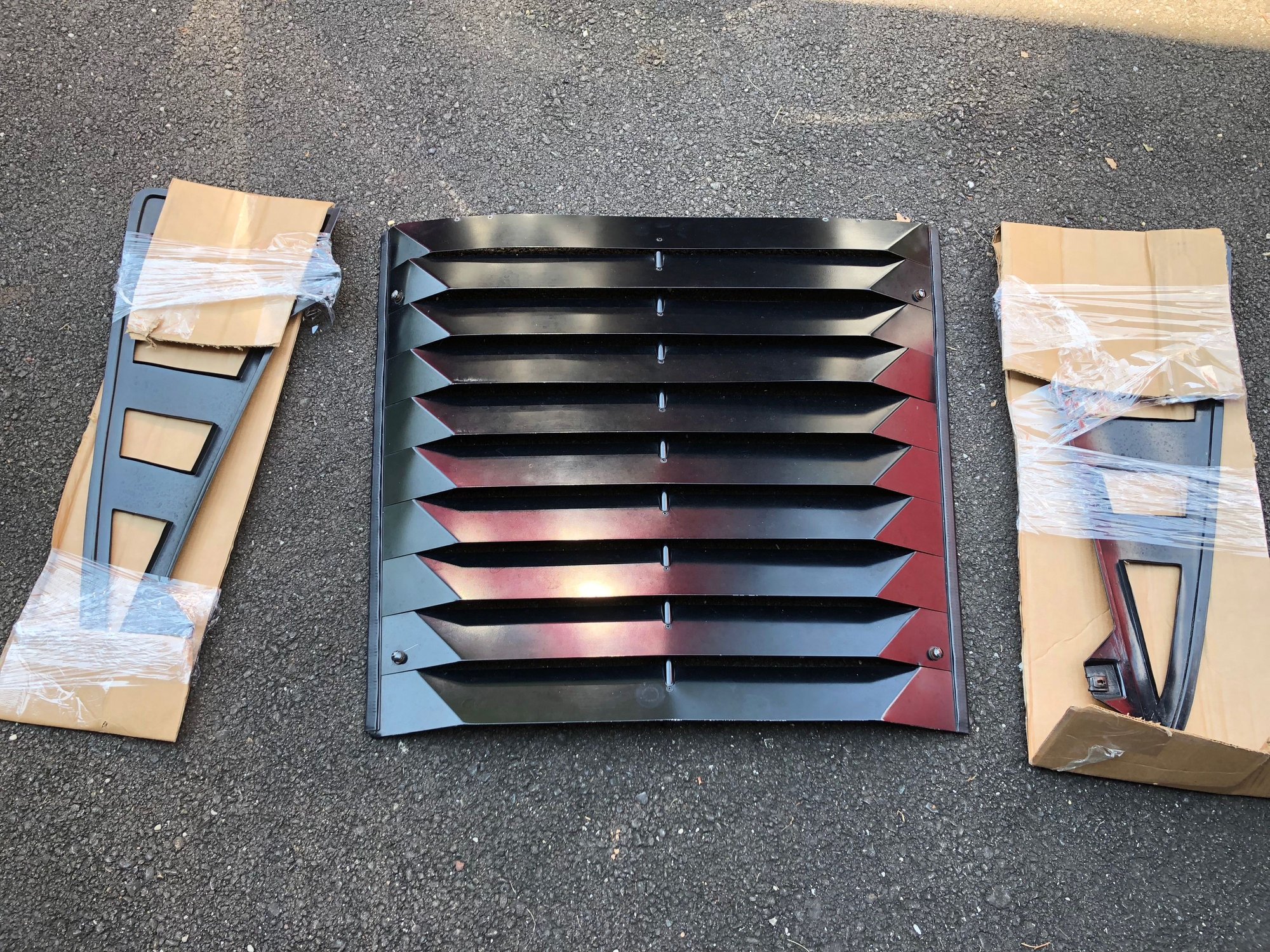 FS (For Sale) 1978 1982 Rear Window Louvers CorvetteForum