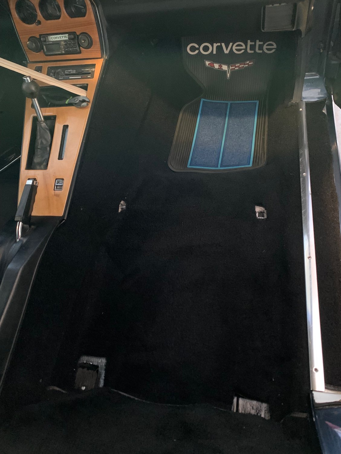 New carpet and panels installed