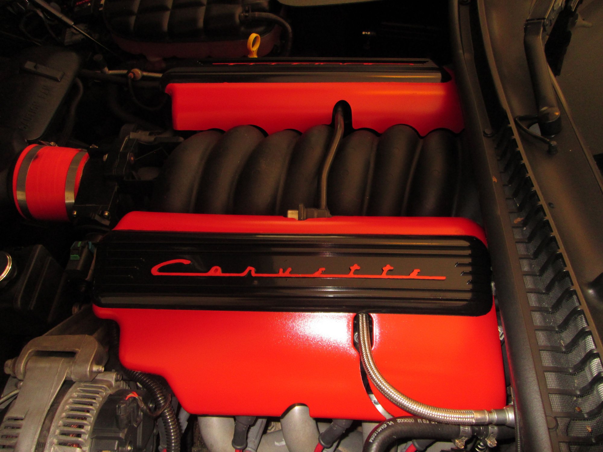 Retro fuel rail covers CorvetteForum Chevrolet Corvette Forum