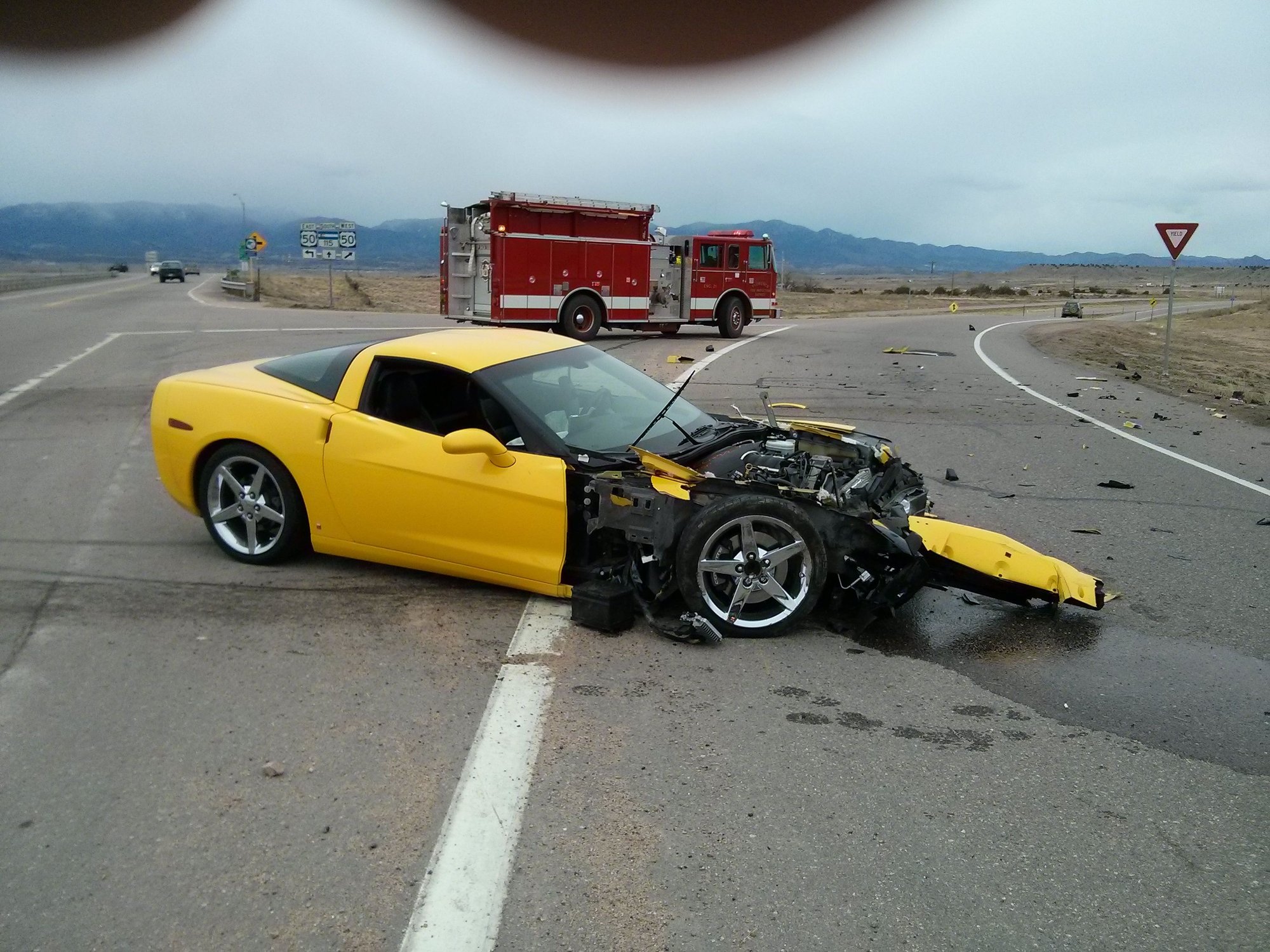 Chevrolet Camaro crash Test