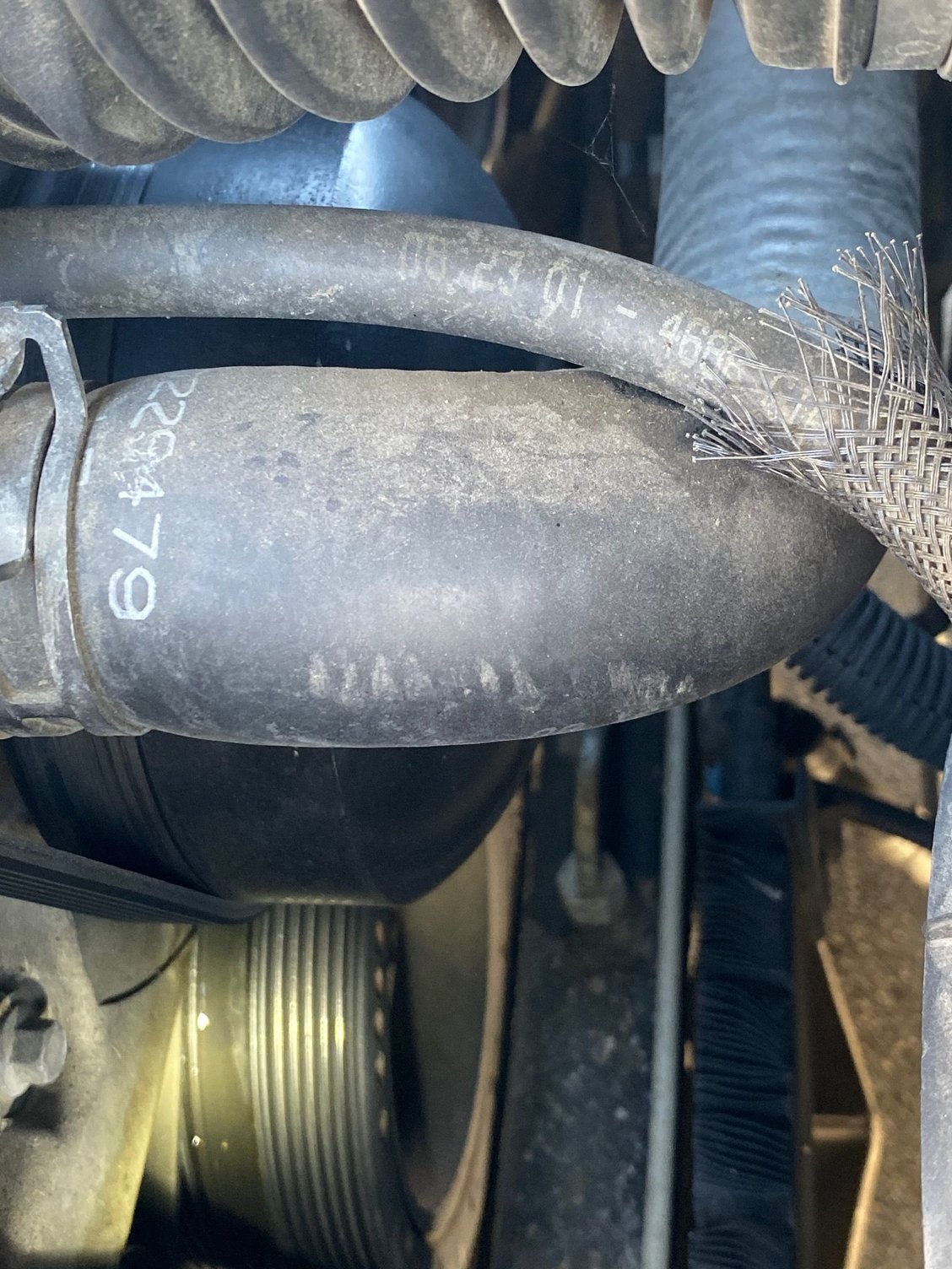 02' c5z harmonic balancer oil leak CorvetteForum Chevrolet