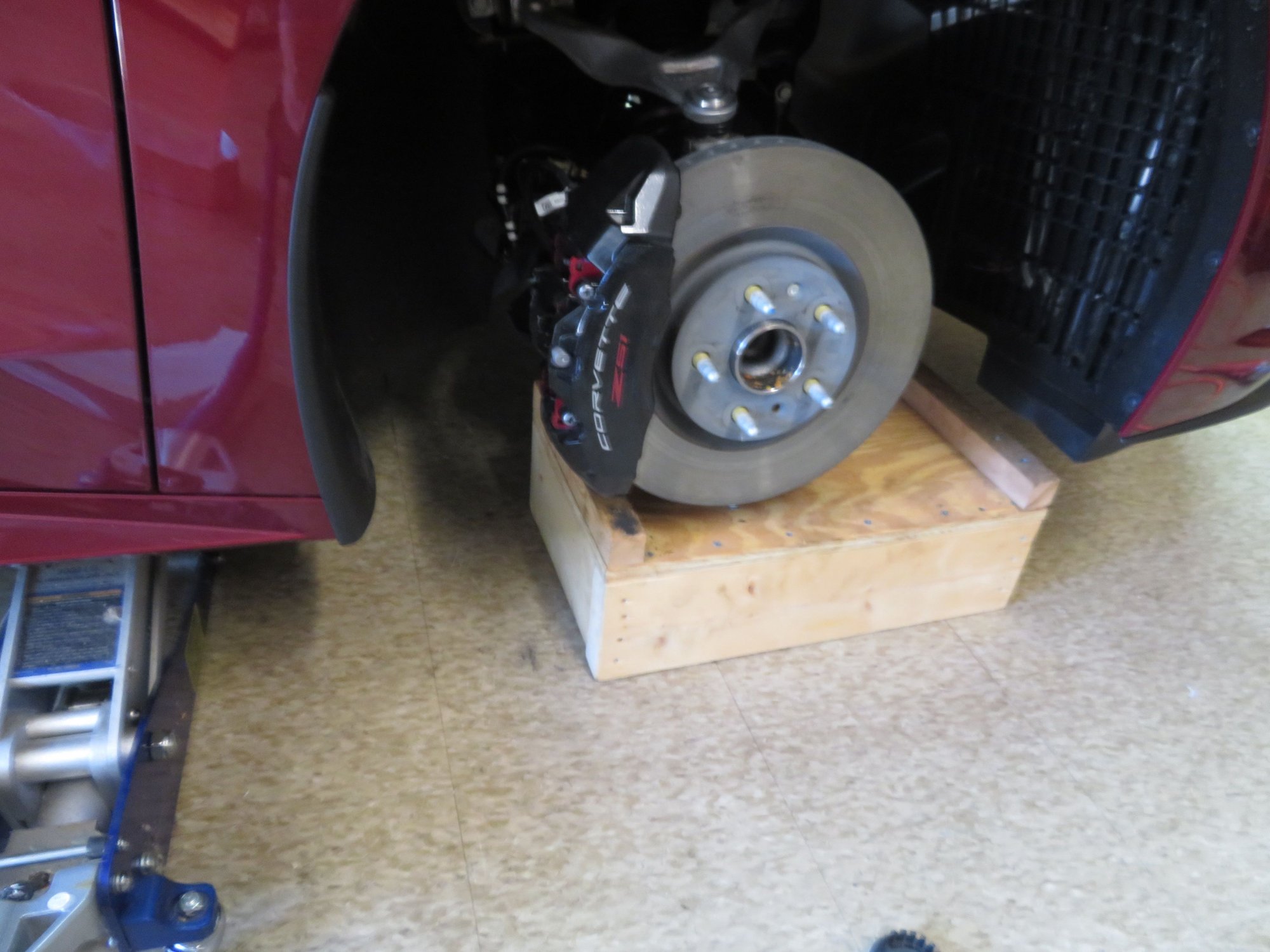 Do brake rotors change color based on wheels ordered? CorvetteForum