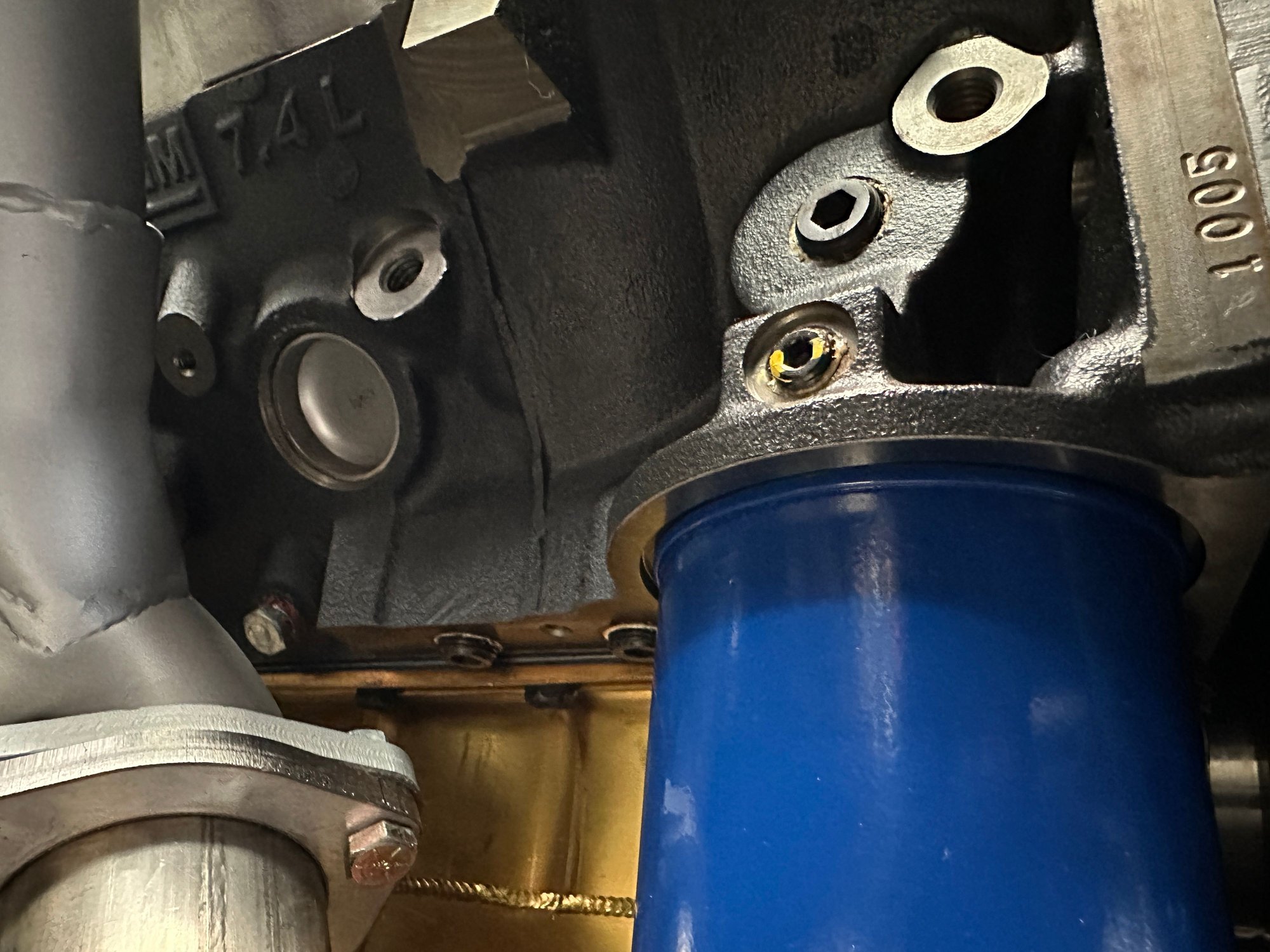 C2 Gen VI Big Block Oil Pressure Port CorvetteForum Chevrolet