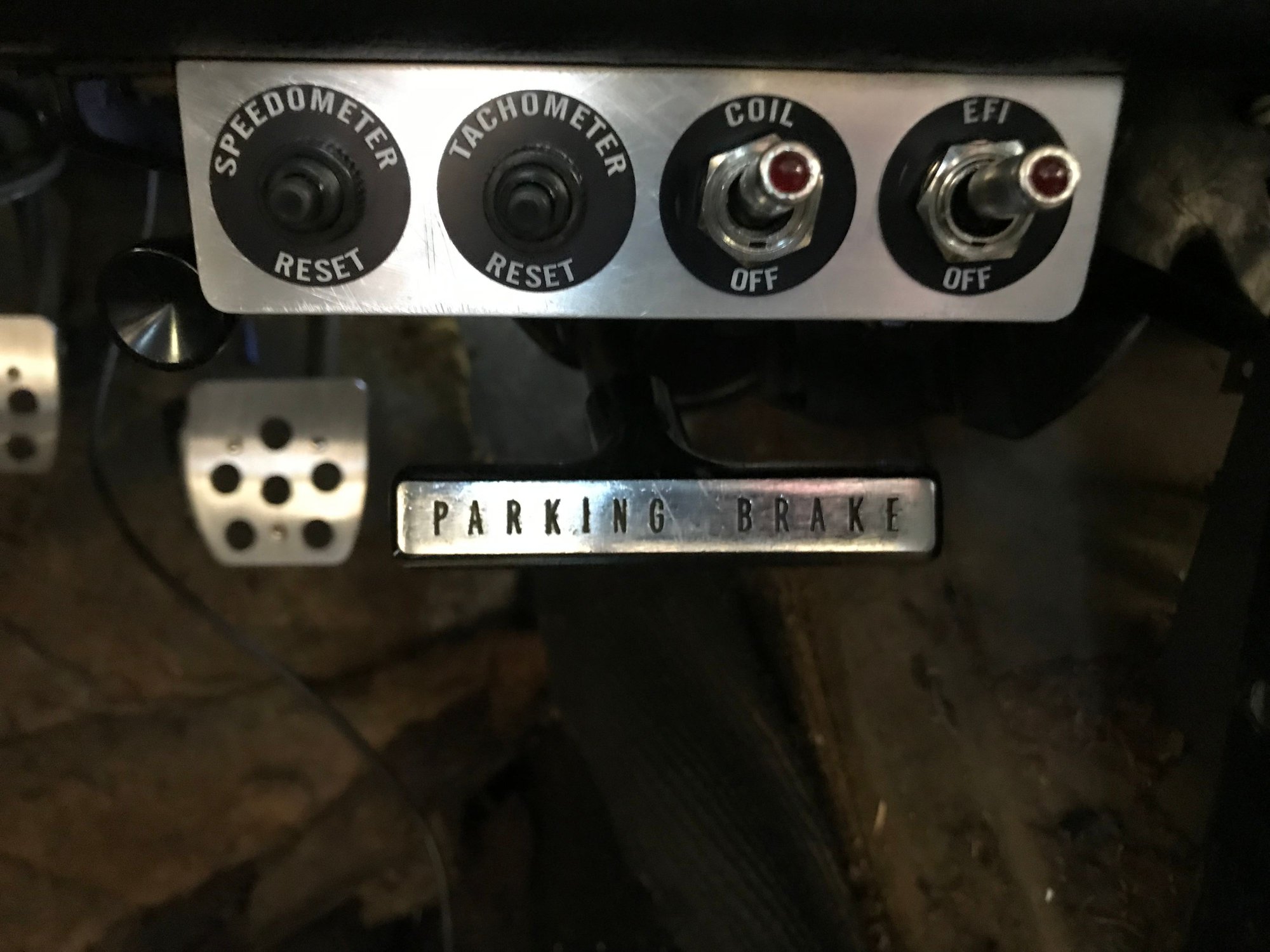 There are a couple vendors on eBay that make custom switch bezels for just about any switch. These are for my Sniper 2 and custom gauge resets.