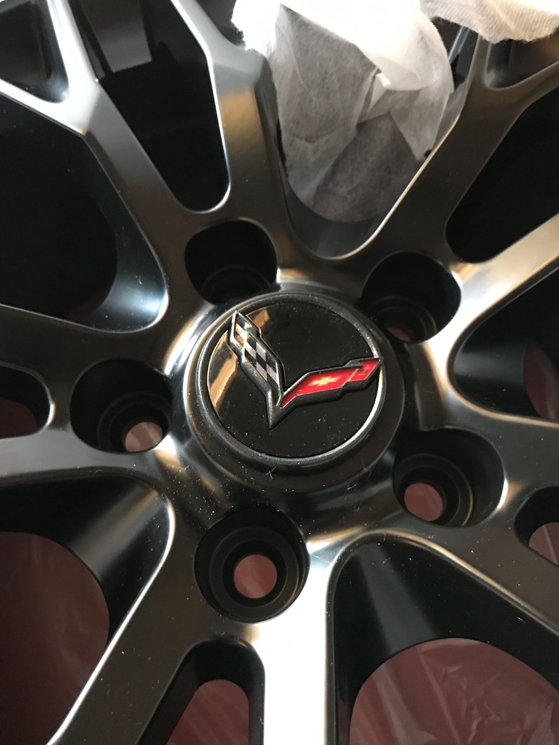 OEM center caps fitment on aftermarket wheels CorvetteForum