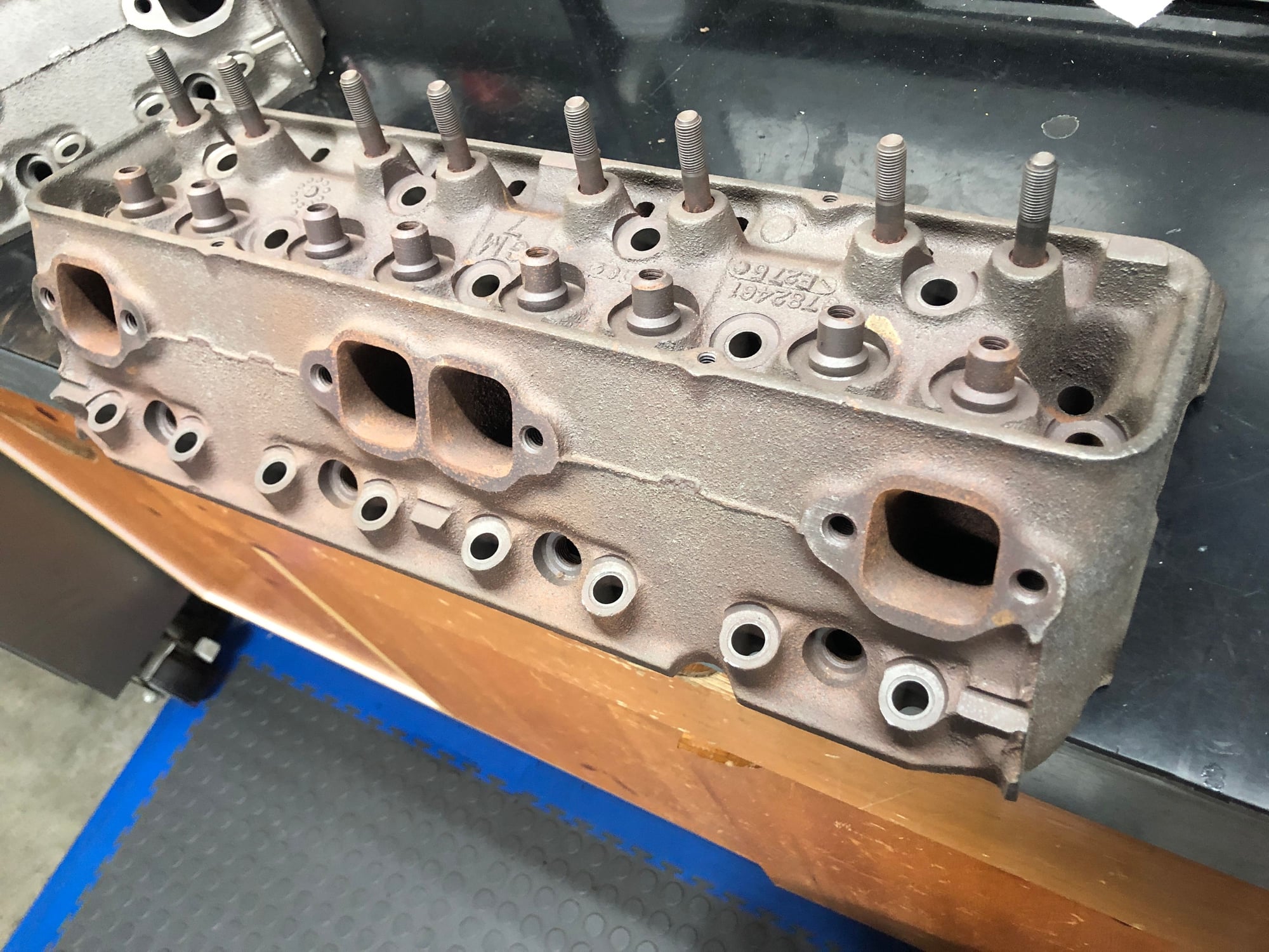 Fs For Sale 1965 Fuelie 461 Double Camel Hump 327 Sbc Cylinder Head