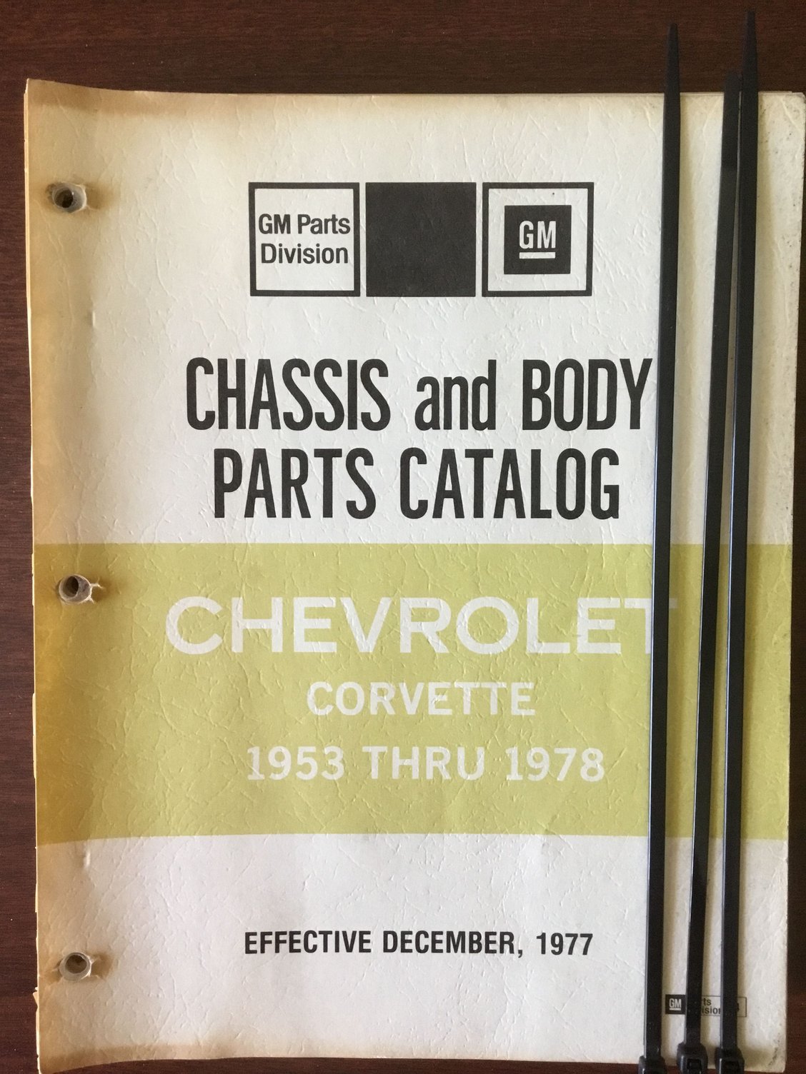 FS (For Sale) FS '53 thru '77 GM Parts Catalog CorvetteForum