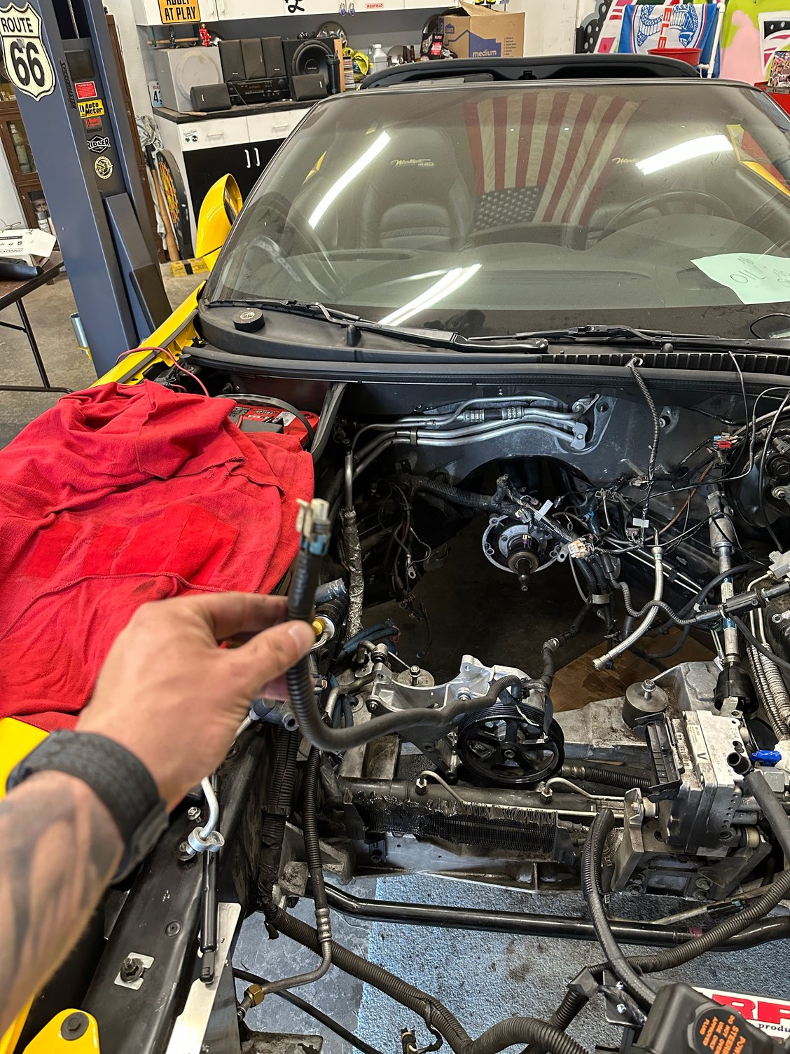 Here is the end connector on the same harness
