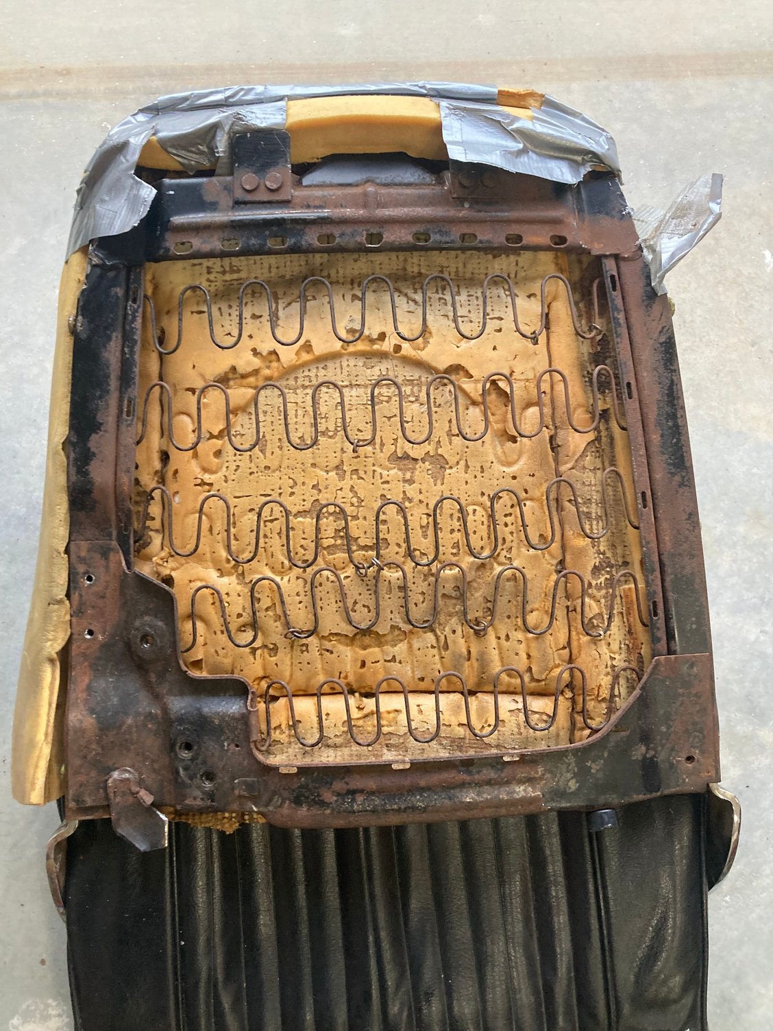 Seat frames from my 68 