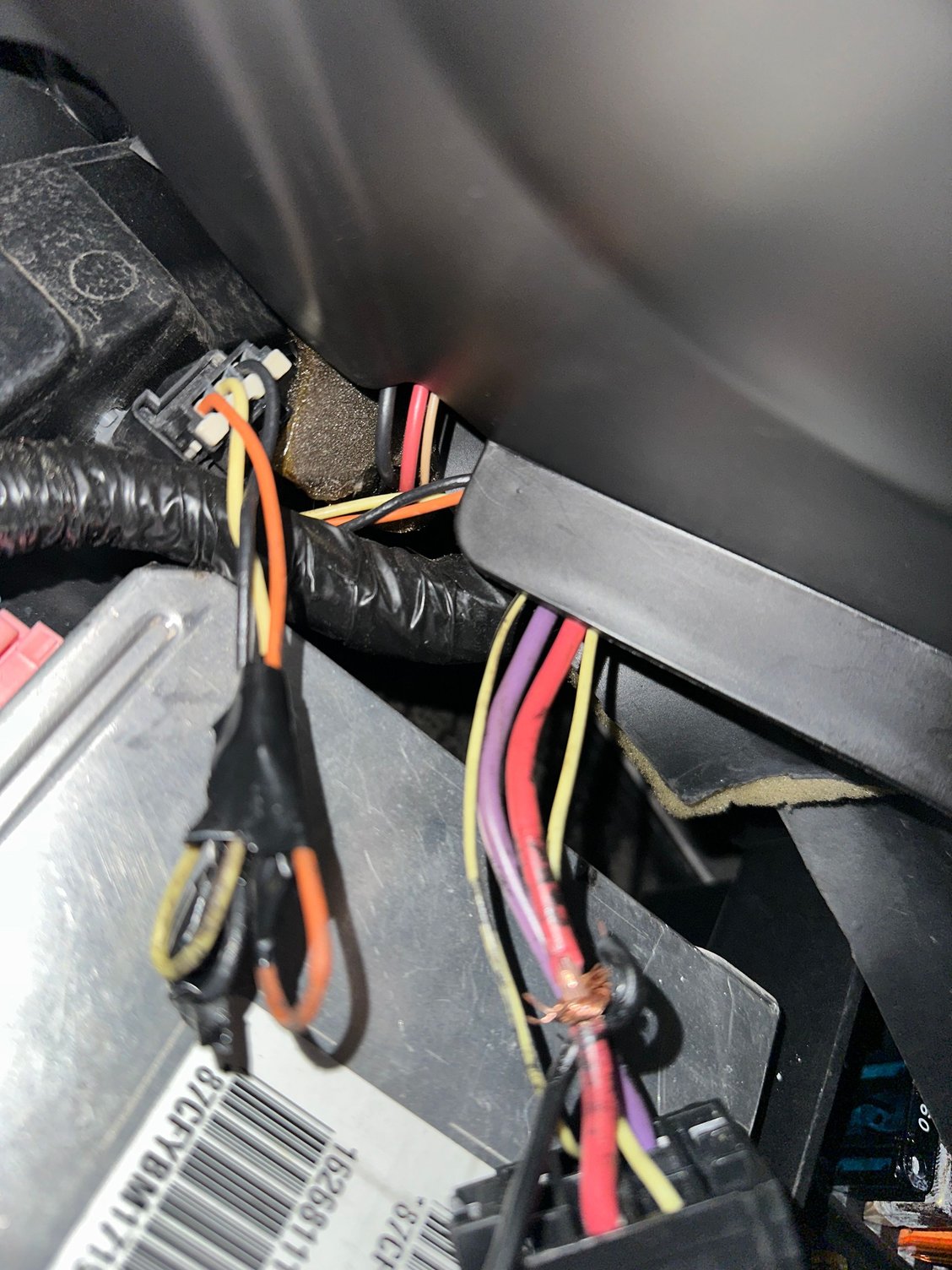 Random cut wires. 