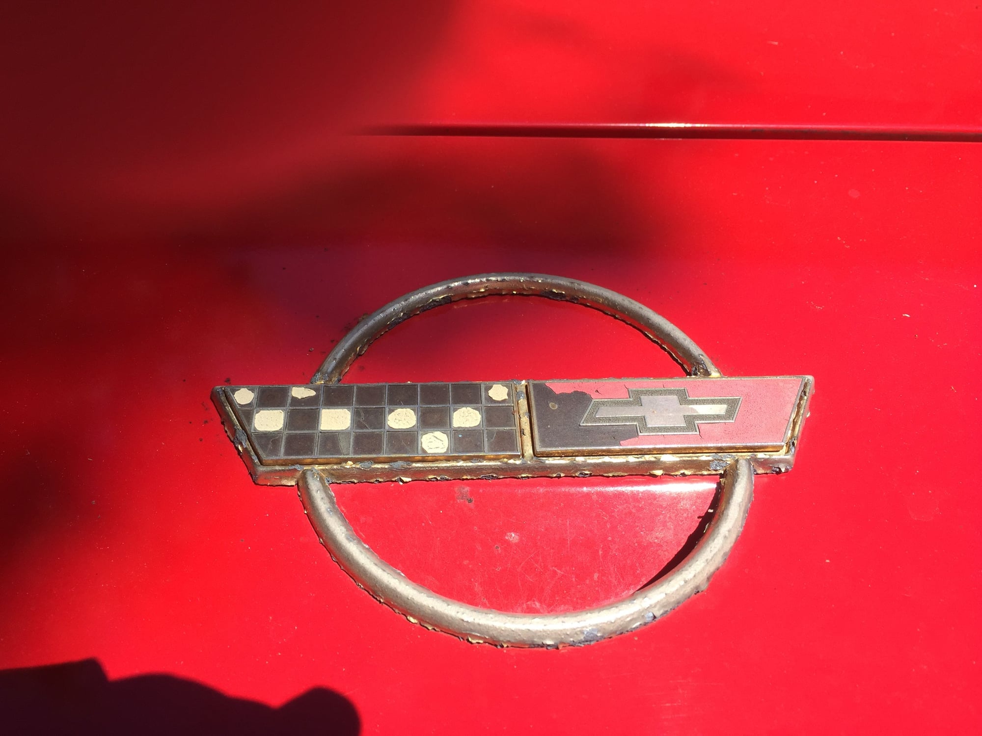  C4 Corvette Front Nose Emblem + Gas Fuel Lid Emblem