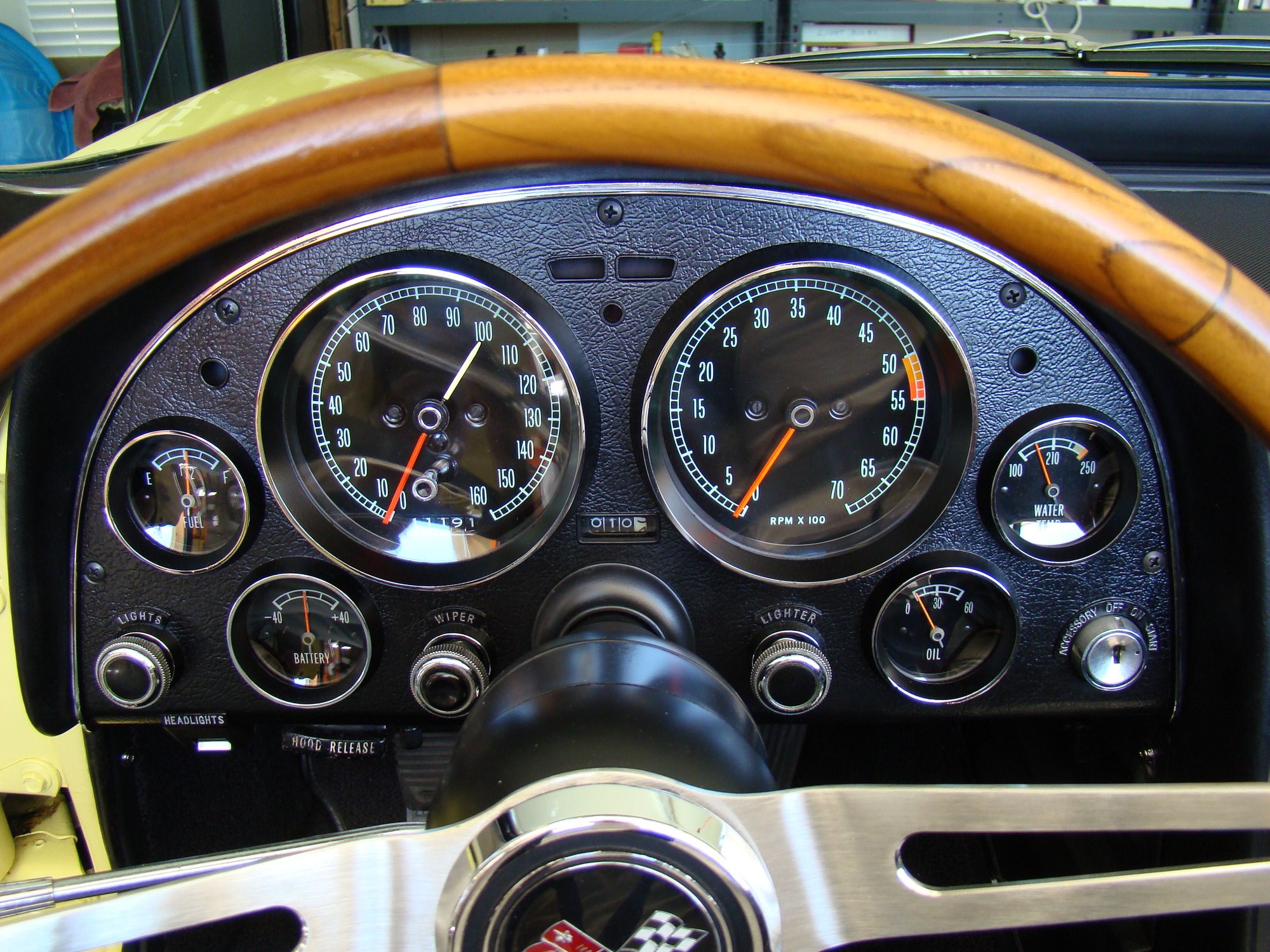 C2 dash cluster restoration CorvetteForum Chevrolet Corvette Forum