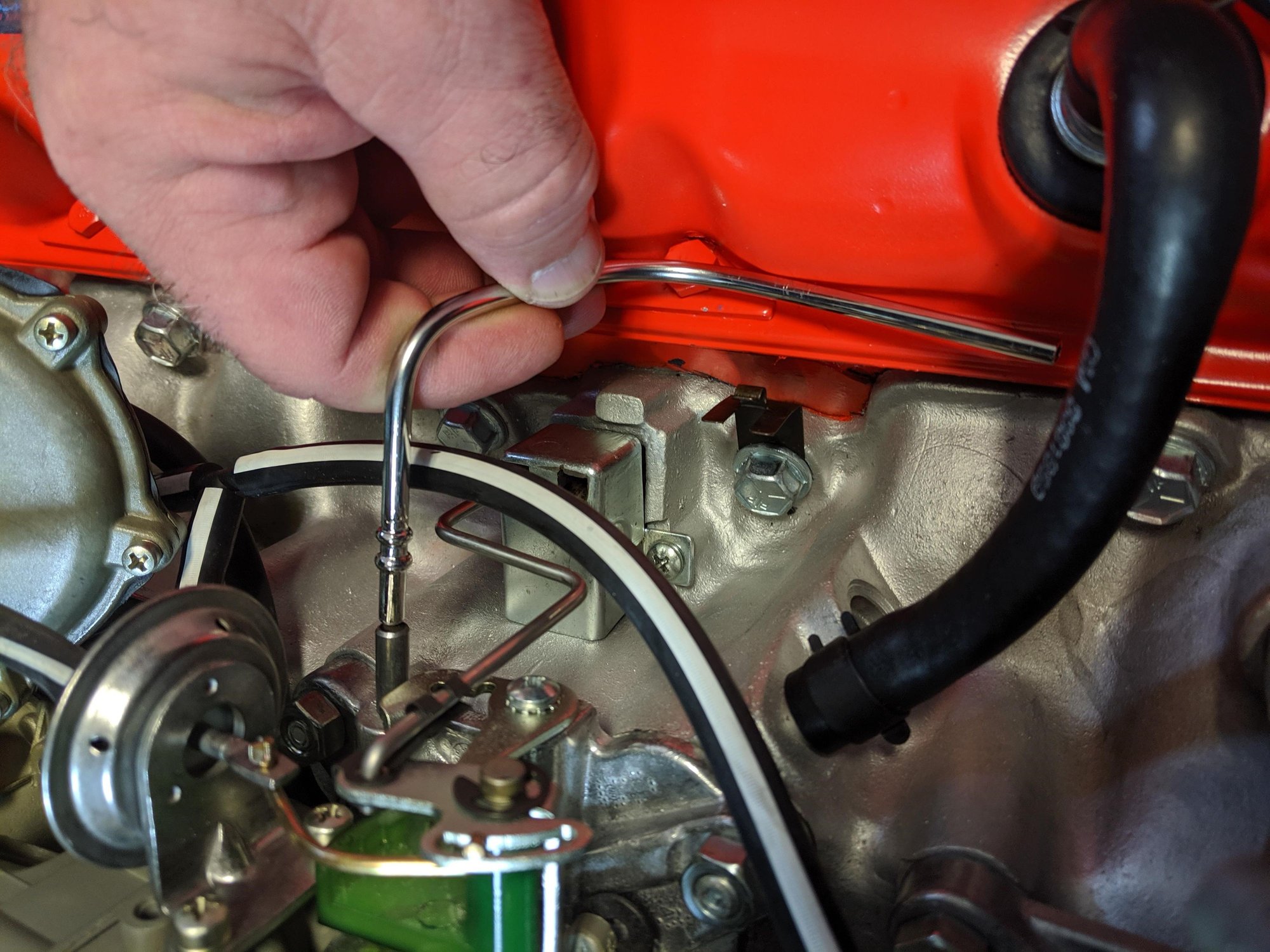 1967 427 Vacuum Advance Tube CorvetteForum Chevrolet Corvette Forum