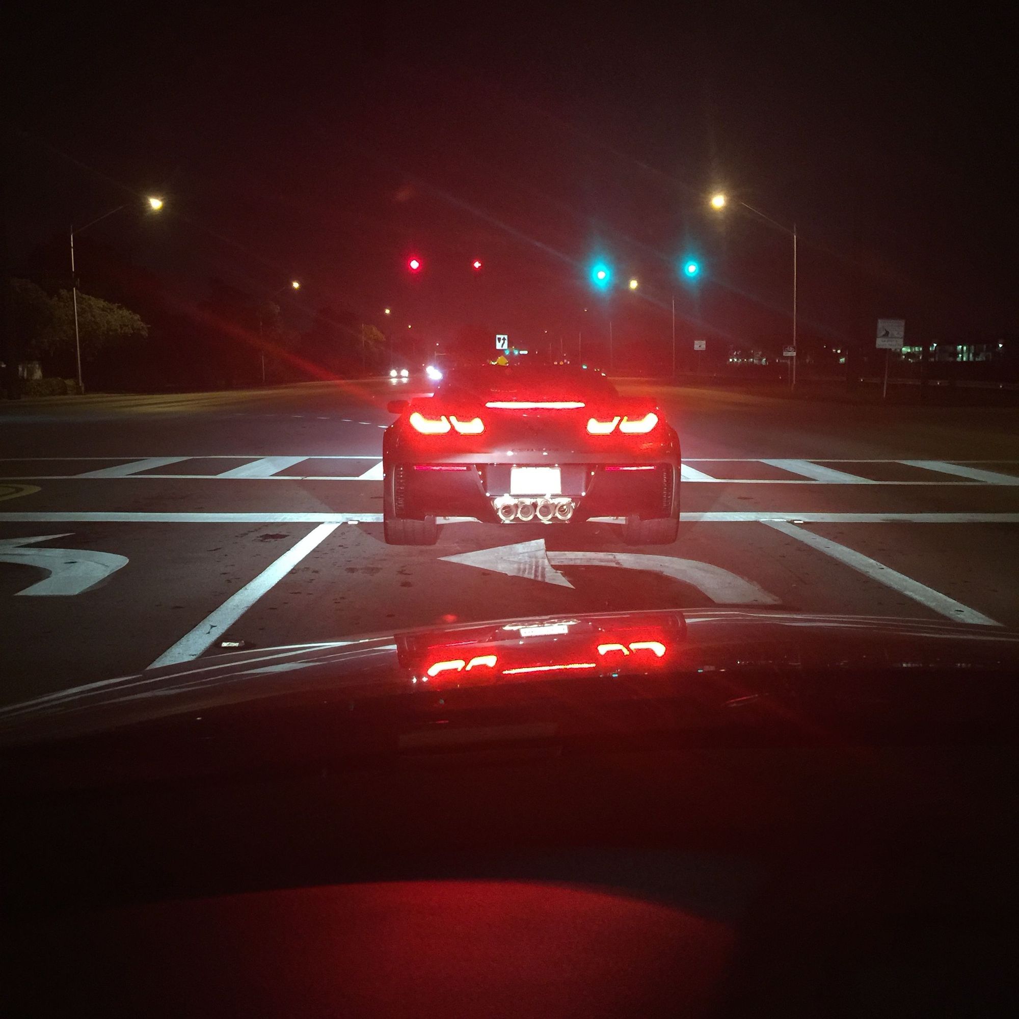 Z06 Tail Lights Pictures At Night…. CorvetteForum Z06 Tail Lights Pictures At Night…. CorvetteForum
