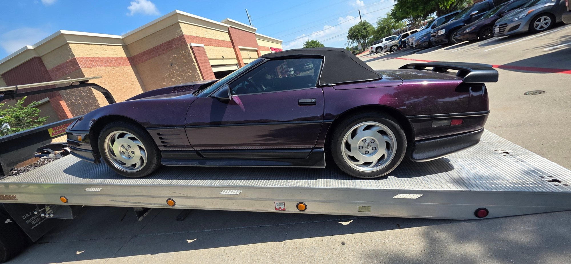 Getting new tires.