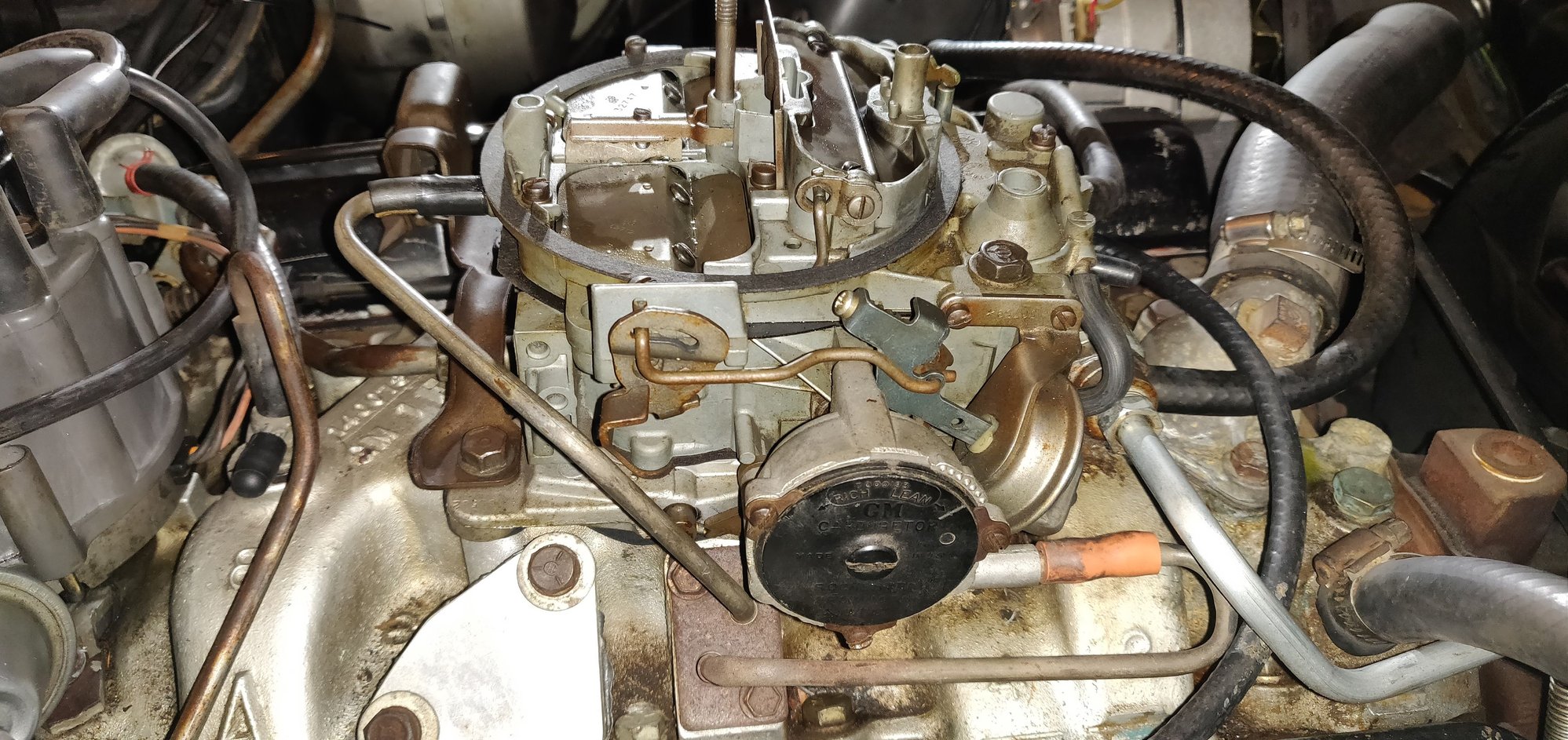 Quadrajet throttle cable/kick down cable setup CorvetteForum Chevrolet Corvette Forum Discussion