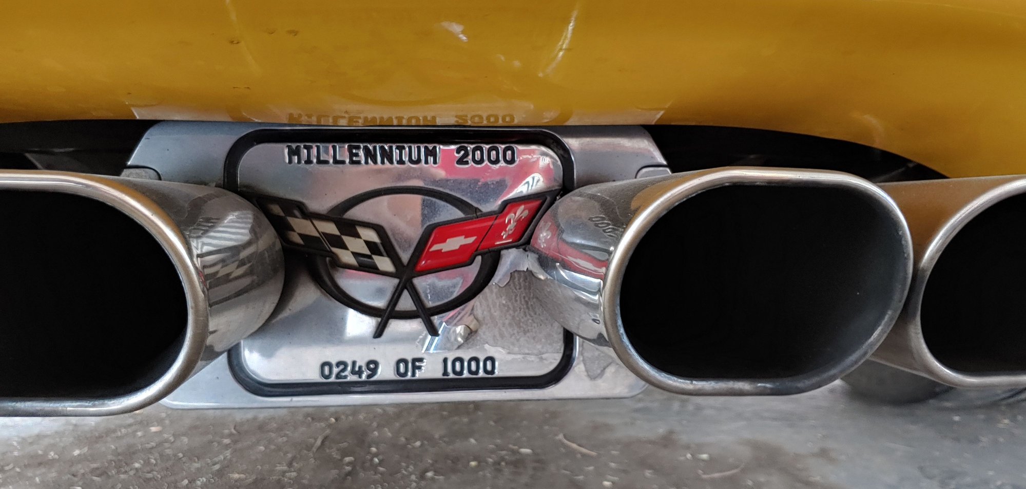 Exhaust Enhancer Plate CorvetteForum Chevrolet Corvette Forum