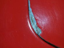 Fiberglass issues - Hood rubs fender - frayed hood