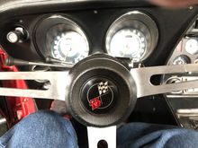 Wrong, the horn button cannot be twisted without turning the aluminum mounting collar.