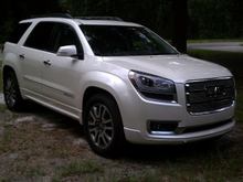 When I need space 2013 Acadia Denali