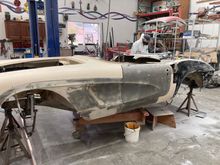 frontend fitted and ready to glue