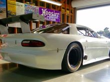 Garage - Andy Porterfields last race car,