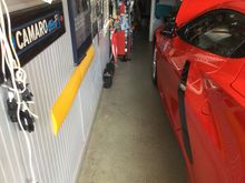 Here is the drivers door, pretty tight