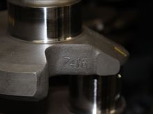 7418 GM Forged Steel LS6 Crankshaft .010"