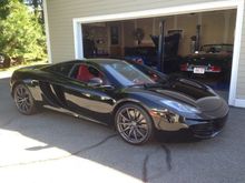 Super light weight with a carbon fiber shell chassis just like a race car. 618 HP Twin turbo 3.8 V8 mid-engine.