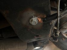 I installed a new ground cable from the battery, the first step in replacing my electrical harness, next up a new positive cable from battery to starter.