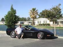Me and my Black 1999 corvette summer of 2013